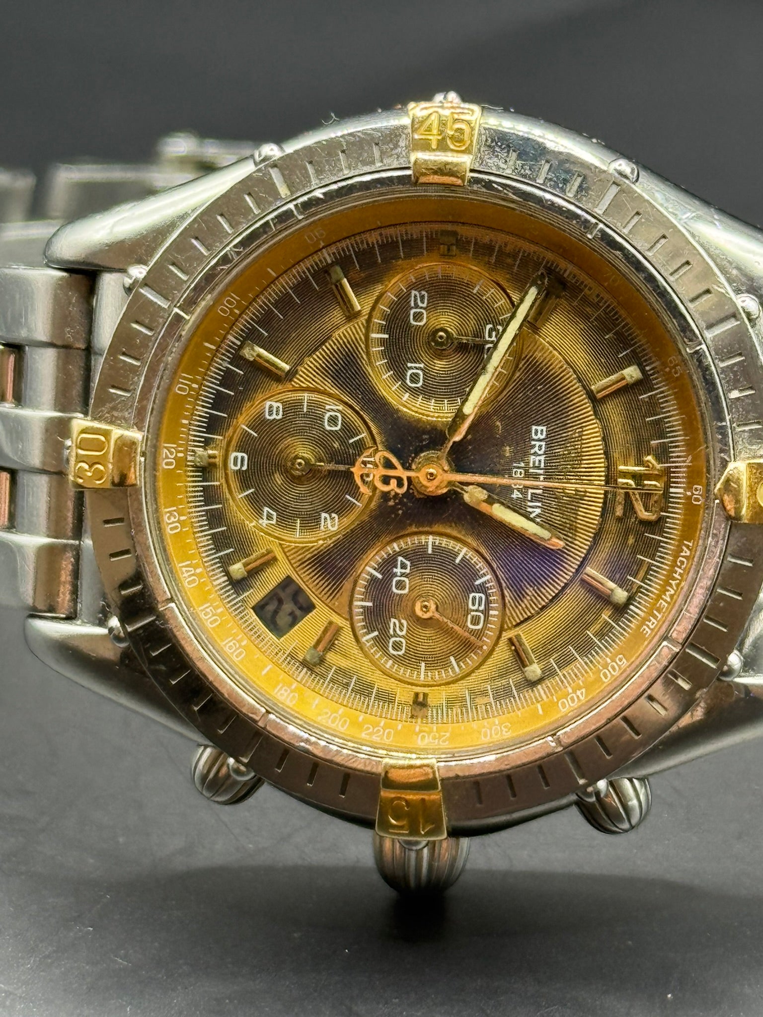 [RARE] Montre BREITLING Chrono Cockpit - Patine Tropicale - Automatique - Vintage